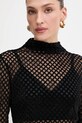 Patrizia Pepe bluzka czarny 8M1744.A638
