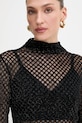 Patrizia Pepe bluză negru 8M1744.A638