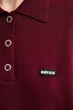 Rotate sweter z wełną 1143042734 bordowy