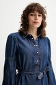 MUNTHE bluzka PIKINE 252101525207 granatowy