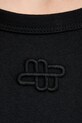 MUNTHE t-shirt bawełniany TYLIE 252110625260 czarny
