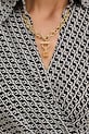 Блузка Elisabetta Franchi CAS0256E2 чорний