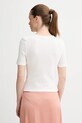 Odzież Samsoe Samsoe t-shirt bawełniany SAJUNI F25200028 biały