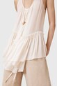Oblečenie Blúzka AllSaints RACH W029PC biela