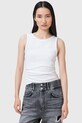 AllSaints top bawełniany KATARINA bawełna biały W192JC