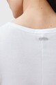 Odzież AllSaints top bawełniany KATARINA W192JC biały
