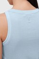Odzież AllSaints top RINA W211JB niebieski