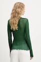 Îmbrăcăminte Stine Goya longsleeve de mătase SG.PF25.T060.2355 verde