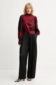 Gestuz bluzka 10910632 bordowy AW25