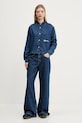 Karl Lagerfeld Jeans koszula jeansowa A3W11002 granatowy AW25