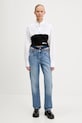 Îmbrăcăminte Karl Lagerfeld Jeans cămașă A3W11006 negru