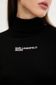 Karl Lagerfeld Jeans pulóver A3W18007 fekete