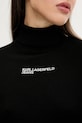 Πουλόβερ Karl Lagerfeld Jeans A3W18007 μαύρο