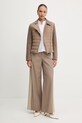 Βαμβακερό πουκάμισο BOSS 50543684 λευκό AW25