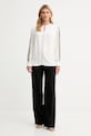 BOSS bluză 50546147 bej AW25