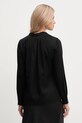 Îmbrăcăminte BOSS bluză de mătase 50548224 negru