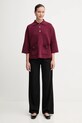 Joseph Ribkoff sweter 253962 bordowy AW25