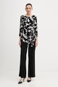 Μπλουζάκι Joseph Ribkoff 254165 μαύρο AW25