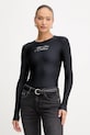 Versace Jeans Couture body aplikacja czarny 79HAM2A1.N0008