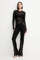 Versace Jeans Couture body 79HAM221.JS490 czarny AW25