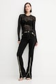 Versace Jeans Couture body 79HAM221.JS490 czarny AW25