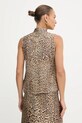 Oblečenie Blúzka Marciano Guess ALANIS 5YGH12.7298A hnedá
