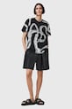 AllSaints tricou din bumbac HALYARD W153JC