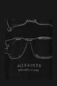 Îmbrăcăminte AllSaints bluză din bumbac SUNNIES W163JC negru