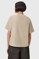 AllSaints tricou din bumbac LISA bej W211JA