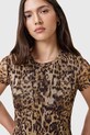 AllSaints bluză ELLIE W266JC portocaliu AW25