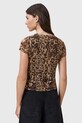 Îmbrăcăminte AllSaints bluză ELLIE W266JC portocaliu