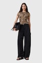 AllSaints bluzka ELLIE pomarańczowy W266JC