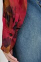Victoria Beckham bluzka jedwabna czerwony 1325WSH006594B