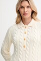 Bally sweter wełniany beżowy WKN0BG