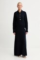 Bally sweter wełniany WKN0BG granatowy AW25