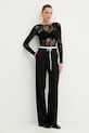 Боді Patrizia Pepe 2M4484.J344 чорний AW25