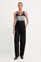 Patrizia Pepe bluză 2M4503.J338 negru AW25