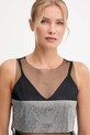 Patrizia Pepe bluză negru 2M4503.J338