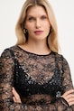 Patrizia Pepe bluză negru 2M4514.J341