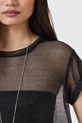 Блузка AllSaints THEA W207JC чорний AW25