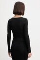 Odzież Just Cavalli longsleeve 79PAH638.J0253 czarny
