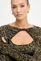 Just Cavalli bluzka brązowy 79PAH618.JS496