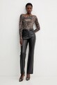 Guess longsleeve BERNARDETTE W5BP32.KCZC2 brązowy AW25