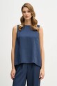 Sisley bluzka pozostałe granatowy 5GNKLH01P
