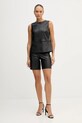 Sisley bluzka 54UKLQ09V czarny AW25