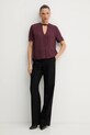 Majica Twinset 252TP2292 bordo AW25