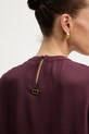 Majica Twinset 252TP2292 bordo