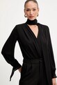 Κορμάκι Elisabetta Franchi μαύρο CB00651E3