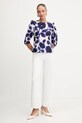 Μπλουζάκι Morgan ORIRO.F σκούρο μπλε AW25