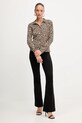 Majica Morgan TJOSY rjava AW25